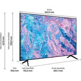 Samsung GU43CU7179 43" Crystal UHD 4K CU7179