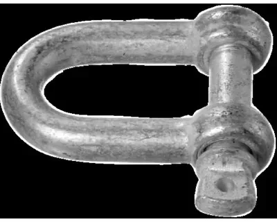 Schäkel gerade verzinkt 12mm - 1/2