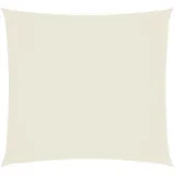 vidaXL Sonnensegel Oxford-Gewebe Quadratisch 2x2 m Creme