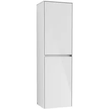 Villeroy & Boch Collaro Hochschrank 45,4 x 153,8 cm Glossy White Holz, MDF, Spanplatte