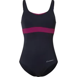 Energetics Badeanzug Damen Schwarz/Violett 40 Cup C