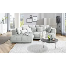 Switch Ecksofa aus Samt Tiga ¦ ¦ Maße (cm): B: 285 H: 88 T: 205.0