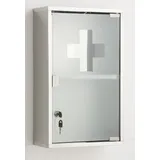 Medizinschrank, 30 Cm Breit, Metallimitat, Genua Centrale Brico