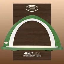 Weigla LED Schwibbogen »Weihnachtsdeko, Made in Germany« 1 Stk. Leerbogen zum Selbstbestücken grün