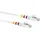 Schwaiger Netzwerkkabel CAT7 2x 3 Farbringe 5 m