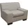 DOMO collection Sessel Norma Kunstleder 110 x 74 x 85 cm Beige