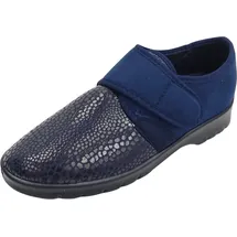 FLORETT Bequeme Slipper für Damen, blau, Größe 40 EU
