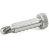 Ganter Normelemente | Passschrauben mit Bund - ISO 7379-12-M10-40-NI | Aufnahmedurchmesser 12mm | Edelstahl | 1 Stück