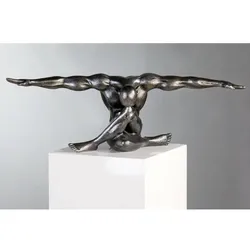 Figur Cliffhanger | Antik | 200 x 610 mm | Dekoartikel Wohnzimmer