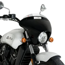 Lenkerverkleidung Batwing mit Windschutzscheibe passend für Indian Scout 15-23 Windschild rauchgrau Puig SML Sport 21071H