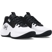 Under Armour GS Lockdown 7 Basketballschuhe Kinder 102 white/black/black 36.5