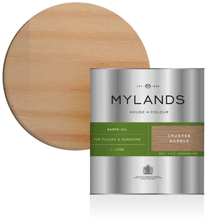 Mylands Hartwachsöl Earth Oil Crushed Marble - 1 Liter