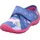 Fischer Markenschuh Einhorn Hausschuh Blau 26