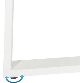 HJH Office Schreibtisch Workspace Basic I grau/weiß