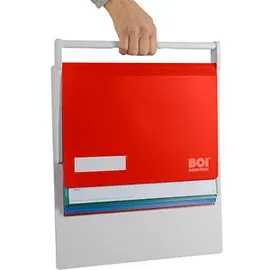 BOI Stationsmappe rot