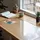 Tulup SCHUTZMATTE 140 x 80 cm – Transparente – Weiches Glas