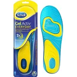 SCHOLL GelActiv Everyday für Freizeitschuhe von 40-46,5 – Verbesserter Komfort durch doppelte Polsterung – 1 Paar Gelsohlen