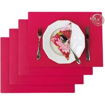 Westmark Platzsets Coolorista rot 32,5 x 45,0 cm, 4 St.