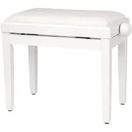 Classic Cantabile Pianobank Weiß Hochglanz