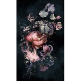 SCHÖNER WOHNEN Vliestapete 2 DD Floral Schwarz Rosa 270 x 159 cm