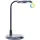 Beliani LED Schreibtischlampe COLUMBA Verstellbar Metall Schwarz
