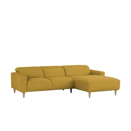 Nils Olsen Ecksofa Leevke ¦ gelb ¦ Maße (cm): B: 264 H: 102 T: 187.0