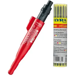 LYRA Tieflochmarker Lyra Dry Profi LED - Dry Profi LED inkl. Ersatzminen graphit
