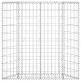 vidaXL Gabionen-hochbeet Trapezform Verzinkter Stahl 100x20x100 cm