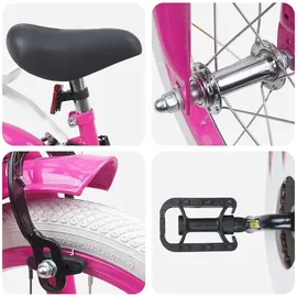 vidaXL Kinderfahrrad 12 Zoll rosa