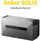Anker SOLIX Solarbank Max AC Balkonkraftwerk Speicher 7KWh, All-in-One Stromspeicher Plug & Play 0%MwSt - 3xBP7000