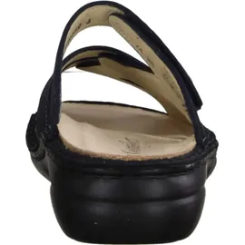 Finn Comfort Ventura-S Nubuk nautic Pantolette Blau - 41