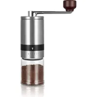 Manuelle Kaffeemühle Mit 6-fach Extern Einstellbarem Mahlgrad, Keramik-kegelmahlwerk, Tragbare Mühle Für Zuhause Und Unterwegs