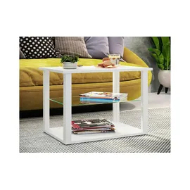 VCM Couchtisch Wanilo weiß ¦ Maße cm B: 45 H: 45