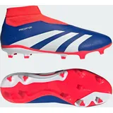 Adidas Predator League Laceless FG Lucid Blue / Cloud White / Solar Red 39 1/3