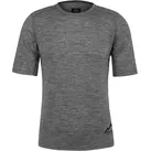 normani Thermounterhemd Herren Merino T-Shirt Darwin Kurzarm T-Shirt Thermounterwäsche aus Merinowolle grau XL