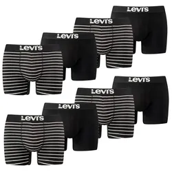 Levis Herren Boxershort Men Vintage Stripe YD Boxer 4er 6er 8er Multipack in XL Schwarz