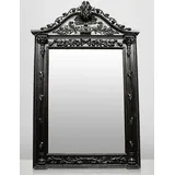 Casa Padrino Barock Spiegel Löwe 270 x 165 cm Schwarz