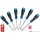 SWSTAHL T-Profil Schraubendreher Satz I T10-T15-T20-T25-T27-T30 mm I TX Schraubenzieher Set I Extra lang I Werkzeug Set 6-teilig