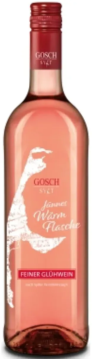 Gosch Jünnes Wärmflasche Rosé Glühwein süß 0,75 l