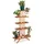 Relaxdays Blumentreppe 142,5 x 83 x 28,5 cm Hellbraun