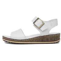 Hush Puppies Women's Ellie Wedge Sandal, weiß, 37 EU - 37 EU