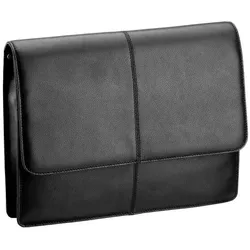d&n Business Line Konferenzmappe Leder 35 cm schwarz