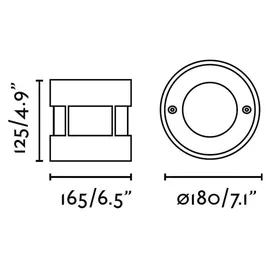FARO SURIA 12W Edelstahl