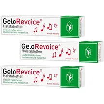 Pohl-Boskamp GeloRevoice Halstabletten Kirsch-Menthol bei Heiserkeit & Stimmverlust
