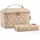 Reisenthel beautycase Set metallic dots Coffee - Unser Geschenkset aus Beautycase und rechteckiger Tasche Feiertage!