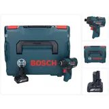 Bosch GDR 12V-110 Professional Akku Drehschlagschrauber 12 V 110 Nm 1/4" Brushless + 1x Akku 6,0 Ah + L-Boxx - ohne Ladegerät