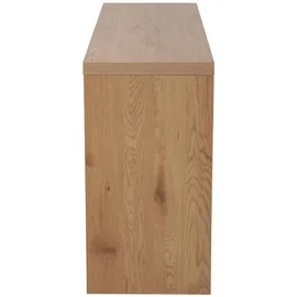 Svita Schreibtisch Angular Eiche / Weiß