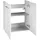 Fackelmann Waschbeckenunterschrank Milano 52 x 61 x 27,5 cm Weiß