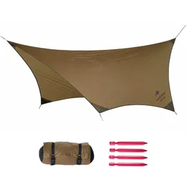 AMAZONAS Tarp 340 x 280 cm Nylon braun