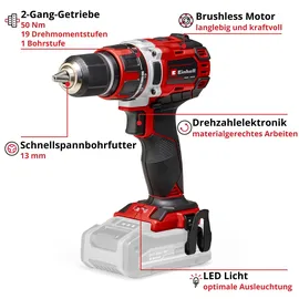 Einhell TE-CD 18/50 Li BL ohne Akku